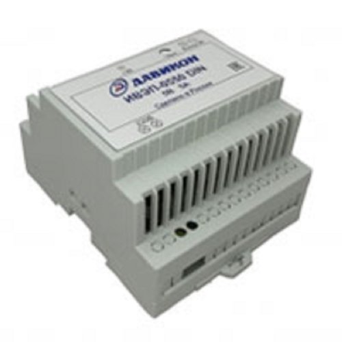 Блок питания для светодиодной ленты на Din-рейку Давикон ИВЭП-1250ВDIN 12В 5A 60Вт IP31 картинка 